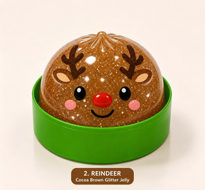 Christmas Themed Dumpling Squishy <b>Toy</b> Stress Relief Dumpling Squeeze <b>Fidget</b> <b>Toy</b> Gift <b>Box</b> Set - Product Image 6