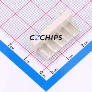 BX-VH3.96-6PZZ-GW Wire-to-Board Pin Header Through hole Component (THT),P=3.96mm Connector 1x6P 3.96mm Through Hole VH - Product Image 1
