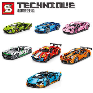 Bloques <span class=keywords><strong>de</strong></span> Construcción Marca S Senbao para Coche Deportivo con Control Remoto, Compatible con Plástico ABS, Educativo para Niños - Product Image 5