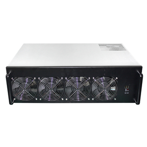 Marco de carcasa de pc con placa base <span class=keywords><strong>onda</strong></span>, máquina de alta velocidad 4u, 8/12 GPU, venta al por mayor - Product Image 1