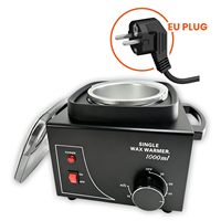 Chauffe-cire professionnel 1000 ml pour épilation, pot de fusion de cire pour salon et spa, prise personnalisée OEM