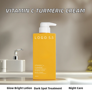 Loción Corporal de 444 ml con 5.5% de Vitamina C y Cúrcuma, Aclara Manchas Oscuras, Unifica el Tono de Piel, Reafirmante, Hidratante, Piel Radiante, Aroma Fresco - Product Image 2