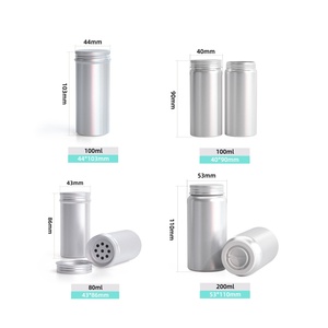 Bouteille et pot en aluminium personnalisables, idéaux pour l'emballage de compléments alimentaires pour animaux de compagnie avec votre logo et votre design - Product Image 2