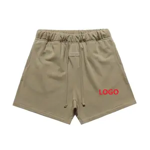 Hoge Kwaliteit Designer Sweatshorts Flare Sweatbroek Mannen Mesh Shorts Custom Zwaargewicht Essentiële Fleece Shorts