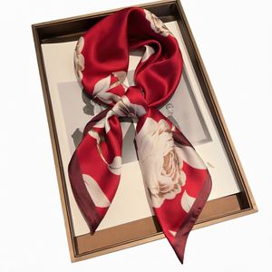 Wholesale Adult Women Mulberry <b>Silk</b> Luxury <b>Square</b> <b>Scarf</b> Custom Logo Printed Professional Uniform <b>Silk</b> Necktie Gift Sublimation - Product Image 1