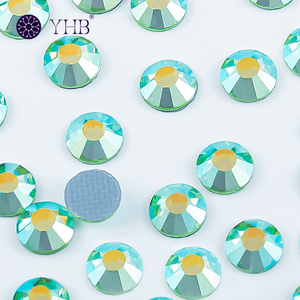 Strass di Alta Qualità SS0 SS2 SS3 Multi-Misura Pietre di Cristallo Flatback Termoadesive - Product Image 1