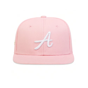 Wholesale INJAE OEM ODM <b>Flat</b> square Bill Custom logo High Crown Sports Baseball Cap Plain Blank 5 Panel Snapback <b>Hat</b> - Product Image 5