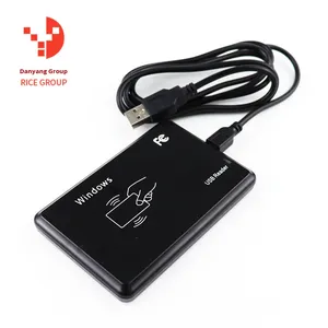 Suministro USB sin controlador 125kHZ <span class=keywords><strong>RFID</strong></span> Lector de tarjetas inteligentes de baja frecuencia Acceso de control de acceso ABS con lector de identificación Escritor - Product Image 4