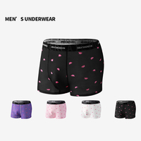 Meilleurs caleçons boxeurs mi-hauts pour hommes, haut de gamme, élastiques, respirants, tricotés, imprimés numériquement, écologiques et antibactériens