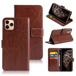 Accessoires de téléphone portable en cuir portefeuille pour <span class=keywords><strong>iPhone</strong></span> 15 14 Plus 13 <span class=keywords><strong>12</strong></span> mini 11 Pro Max Flip Cover - Product Image 1