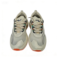 Chaussures de sport unisexes absorbant les chocs, respirantes, avec empeigne en mesh et semelle épaisse creuse, pour la salle de sport, la course à pied, été comme hiver