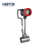Medidor de Flujo Vortex Roscado de Baja Pérdida de Presión para Biogás, Agua de Enfriamiento, Etanol, Aguas Residuales Industriales y Aire Comprimido