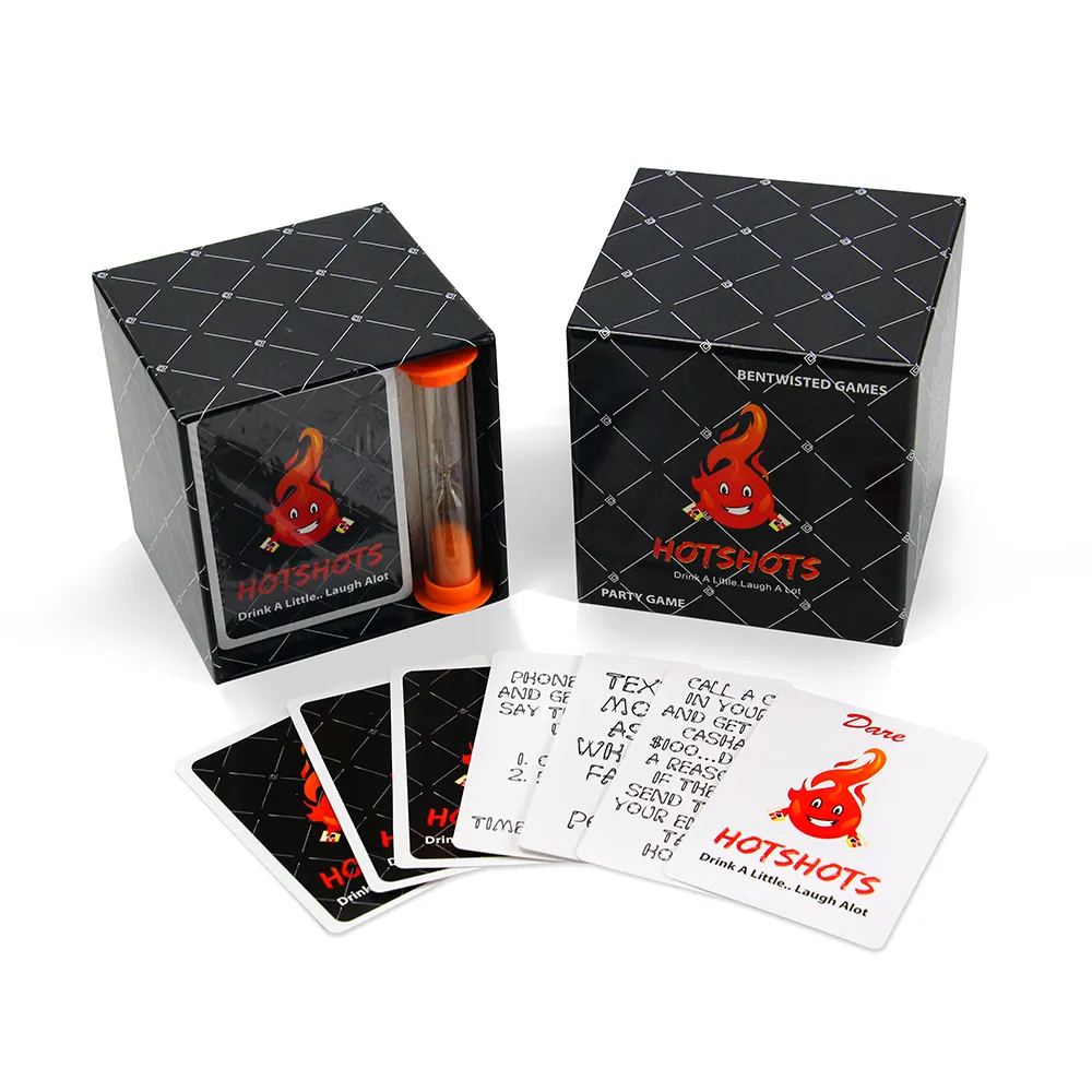 OEM Großhandels preis Adult Friends Party Spielkarten Drunk Drinking Card Game Custom Printing