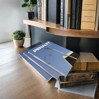 Impression de livres photo A4 sur mesure de haute qualité, impression offset brillante sur papier d'art avec couverture souple pour romans