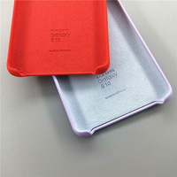 Housse en Silicone souple liquide, étui de bureau Style Original pour Galaxy S10 + S10E S10 S20 Plus Ultra avec boîte de détail