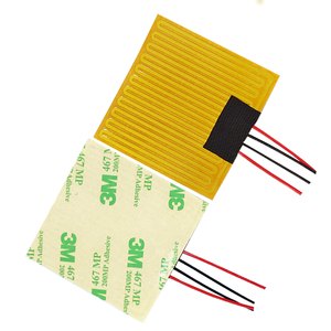 ฟิล์มทำความร้อนแบบยืดหยุ่น Pi Kapton 12V พร้อมเทอร์มิสเตอร์และกาว NTC - Product Image 4