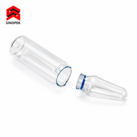 Ampoule en verre borosilicate marquée au laser, code-barres QR traçable, EP USP JP, ampoule transparente 1-20 ml, stérile, pharmaceutique, fabrication OEM personnalisée