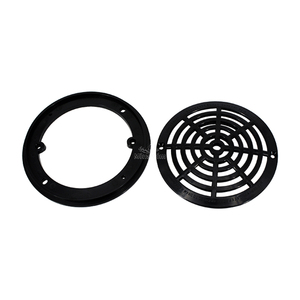 Accessoires pour piscine, couvercle de drain d'eau en plastique noir, drain principal rond pour piscine - Product Image 4