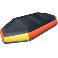 Bateau de dérive gonflable SLEIGH PL240 de 2,4 m pour 2 personnes, accessoires de kayak et canoë, capacité de charge de 260 kg pour la pêche et la natation en zone panoramique
