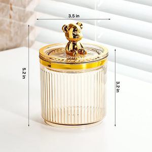 Portable Creative Eco-Friendly Cosmetic Storage <b>Box</b> with Lid 1-3L Capacity 25.5x9.7x7.6cm Dimensions - Product Image 3