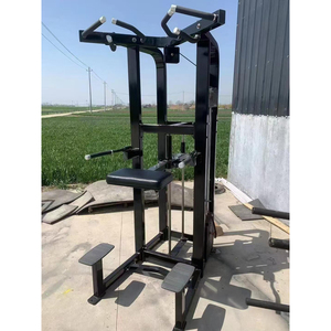 Machine de musculation multifonctionnelle réglable en acier avec poids pour tractions et dips, pour l'entraînement de la poitrine, assistance à la force, <span class=keywords><strong>prix</strong></span> de gros - Product Image 1