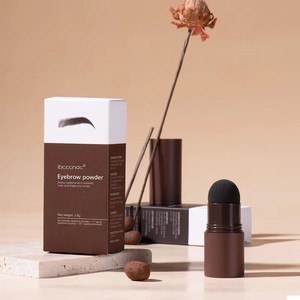 Kit de tampon à sourcils imperméable multicolores, ensemble de sourcils, outil de maquillage pratique pour les débutants en maquillage - Product Image 3