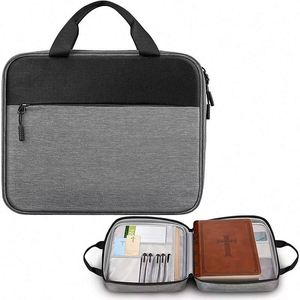 Sac fourre-tout imperméable pour église certifié BSCI, grande housse de transport pour Bible, étui portable pour livres, sacs de transport pour Bible pour femmes - Product Image 1