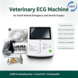 Máquina de ECG Veterinaria Portátil de 12 Derivaciones con Wifi, Monitor de Salud Cardíaca Preciso para Clínicas Veterinarias - Product Image 6