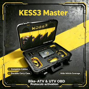 ชุดอุปกรณ์โปรแกรมเมอร์สำหรับแฟลชและโคลน ECU รุ่น Alientech KESS3 Master สำหรับรถจักรยานยนต์ ATV และ UTV รองรับโปรโตคอล OBD พร้อมอุปกรณ์วินิจฉัย - Product Image 1