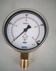 विका कैप्सूल दबाव गेज मॉडल कॉपर मिश्र धातु स्टेनलेस स्टील केस के साथ 612.20 - Product Image 5