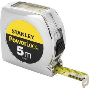 Ruban à mesurer Stanley PowerLock 5m à lecture directe - Product Image 1
