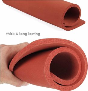 <span class=keywords><strong>Feuille</strong></span> <span class=keywords><strong>de</strong></span> mousse en <span class=keywords><strong>caoutchouc</strong></span> <span class=keywords><strong>de</strong></span> silicone rouge imperméable à haute température, épaisse et durable, pour presse à chaud, repassage - Product Image 3