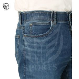 Nuevo diseño Denim Fabric 100% algodón Blue Jeans Fabric hombres pantalones de mezclilla para hombres. - Product Image 6