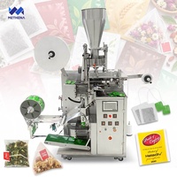 Machine de fabrication de sachets de thé et de café filtre à double compartiment pour petites entreprises, idéale pour le thé en feuilles du Sri Lanka (Maisa)
