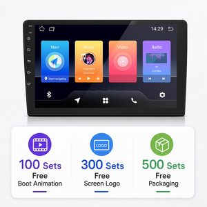 Estéreo para Auto de 2 Din con Android 10.1 Pulgadas, Unidad IPS para Tablero con WiFi, GPS, Guía de Rutas y Android Auto - Product Image 1