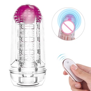 Giocattoli Sessuali Maschili in Silicone, Coppa per Masturbazione Automatica, Mini Coppa per Masturbazione, Giocattolo Sessuale per <span class=keywords><strong>Uomo</strong></span> - Product Image 1