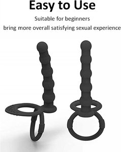 Tapón <span class=keywords><strong>Anal</strong></span> de silicona para hombres y mujeres, joyería de cristal, suave, táctil, tapón <span class=keywords><strong>Anal</strong></span>, cuentas, <span class=keywords><strong>dilatador</strong></span> <span class=keywords><strong>Anal</strong></span>, juguetes masculinos - Product Image 4