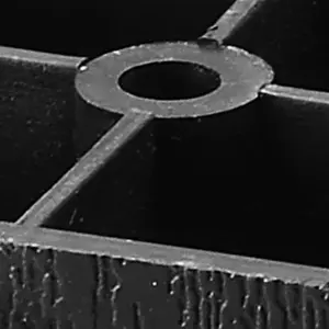 सोफे कॉफी टेबल बिस्तर और आयताकार फर्नीचर के लिए 50 मिमी उच्च प्लास्टिक एल-आकार फर्नीचर पैर - Product Image 6