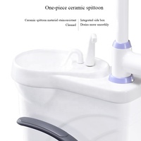 Certificat CE chaise de médecin dentaire portable en métal orl, chaise d'unité dentaire