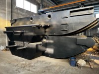 Pontón Flotante Anfibio Personalizado de 7 Toneladas Resistente a la Corrosión para Excavadora, para Trabajos de Control de Inundaciones