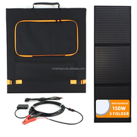 Panneau solaire monocristallin pliable portable de haute qualité 100W 2026 avec une efficacité de 21% pour le camping