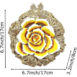 Women Luxurious Floral Wedding Clutch <b>Purse</b> Shinny Rhinestones Evening Bag Rose Crystal Handbag for Dates Dinner Ball - Product Image 2