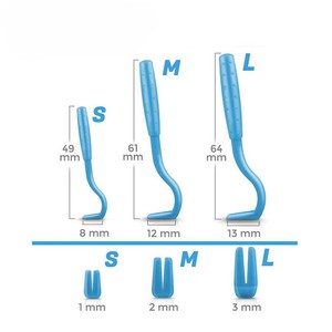 OEM/ODM Outil de retrait des tiques pour animaux de compagnie, crochet rotatif avec 3 tailles de crochets, extraction sûre des tiques et des <span class=keywords><strong>puces</strong></span> pour <span class=keywords><strong>chiens</strong></span>, chats et toilettage domestique - Product Image 3