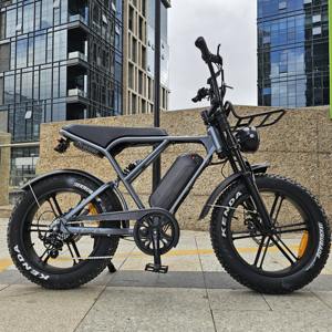 Vélo Hybride Électrique OUXI H9 avec Pneus Larges, Frein Hydraulique, Moteur 250W/1000W – Entrepôt UE pour la Ville - Product Image 5