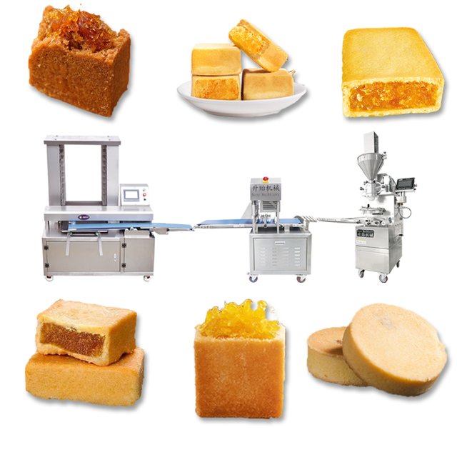 New Snack Machines Commercial Pineapple Pastry Encrusting & Cake Filling Machine 304 Stainless Steel Multi-function Touchscreen