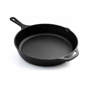 Pre-dày Dạn Cookware Gang Gang Skillet/Frying Pan/Vỉ Nướng Với Xử Lý - Product Image 1