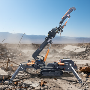 Renovasi Pabrik Lama Spider Crane Grua, Operasi di Ruang Sempit, Crane Portabel, Kran Mudah Dipindahkan untuk Konstruksi Multi-Lokasi - Product Image 1