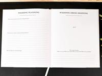 Journal de fiançailles LABON et carnet de souvenirs, planificateur de mariage pour la douche nuptiale