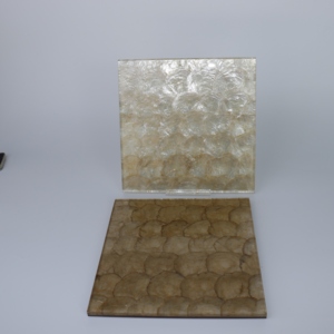Capiz Shell Laminated Decorative Glass Panel Natural Shell Inlay For Wall <b>Partition</b> Home Interior Decoration - Product Image 3