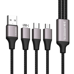 3.1A Nhanh Chóng Sạc Điện Thoại Di Động Sạc Dây 3-Trong-1 Micro USB Cáp Dữ Liệu Đối Với Samsung Đối Với Xiaomi Máy Tính Bảng Cáp Tipo C Carga Rapida - Product Image 1